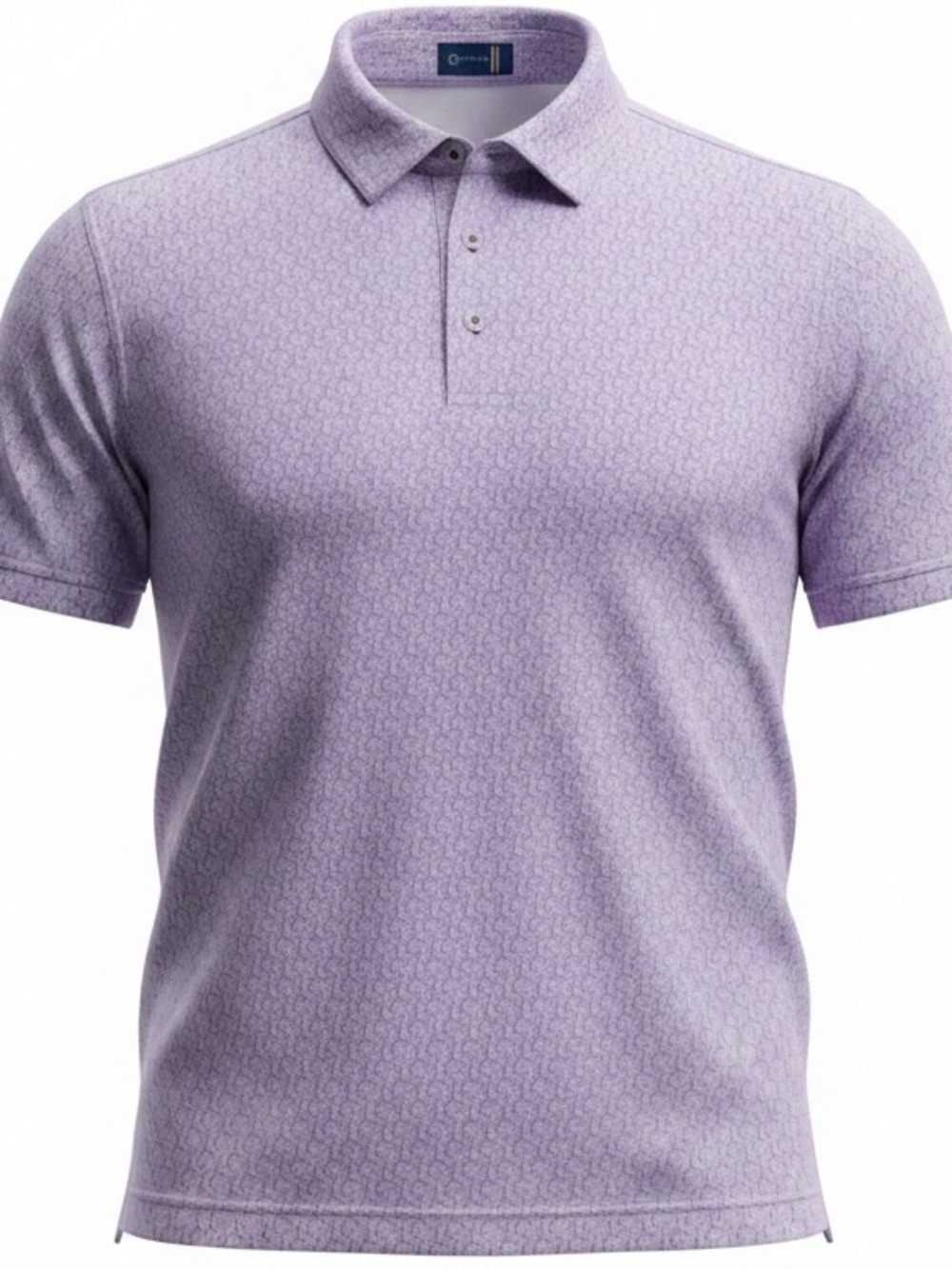 Stitch Golf Performance Polo Shirt L Purple